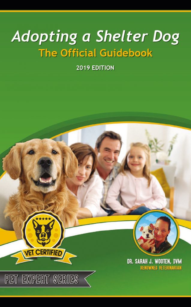 Cover of the book with a dog and a family inside a house